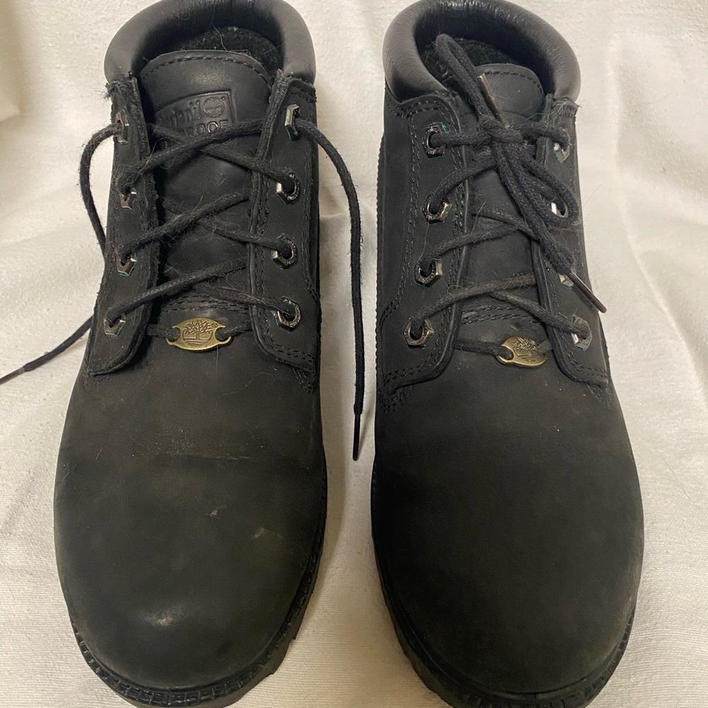 Timberland women’s Black Leather Boots